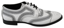 Load image into Gallery viewer, Dolce & Gabbana Elegant White Leather Derby Shoes