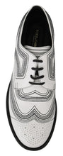 Load image into Gallery viewer, Dolce & Gabbana Elegant White Leather Derby Shoes