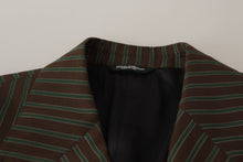 Load image into Gallery viewer, Dolce & Gabbana Multicolor Striped Double Breasted Blazer