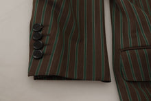 Load image into Gallery viewer, Dolce & Gabbana Multicolor Striped Double Breasted Blazer