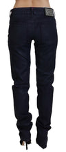 Load image into Gallery viewer, Just Cavalli Sleek Black Low Waist Denim Pants
