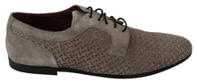 Load image into Gallery viewer, Dolce & Gabbana Elegant Brown Leather Derby Shoes
