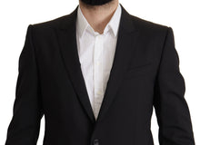 Load image into Gallery viewer, Dolce & Gabbana Elegant Slim Fit Black Blazer Jacket
