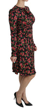 Load image into Gallery viewer, Dolce & Gabbana Floral A-Line Viscose Knee Length Dress