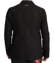 Load image into Gallery viewer, Dolce & Gabbana Elegant Black Cotton-Wool Blend Blazer Jacket