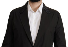 Load image into Gallery viewer, Dolce & Gabbana Elegant Black Cotton-Wool Blend Blazer Jacket