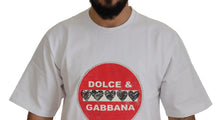 Load image into Gallery viewer, Dolce & Gabbana Chic White Cotton Heart Amor T-shirt
