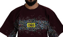 Load image into Gallery viewer, Dolce & Gabbana Bordeaux Crewneck Cotton Tee