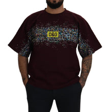 Load image into Gallery viewer, Dolce & Gabbana Bordeaux Crewneck Cotton Tee