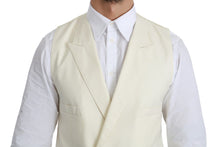 Load image into Gallery viewer, Dolce & Gabbana Elegant Cream Wool Dress Vest