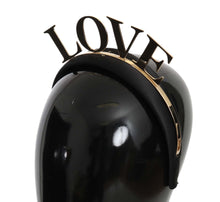Load image into Gallery viewer, Dolce & Gabbana Elegant Black Gold Love Diadem Tiara
