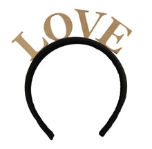 Load image into Gallery viewer, Dolce & Gabbana Elegant Black Gold Love Diadem Tiara