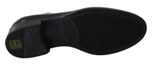 Load image into Gallery viewer, Dolce & Gabbana Elegant Blue Leather Derby Dress Shoes