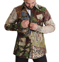 Load image into Gallery viewer, Dolce & Gabbana Patchwork Camouflage Casual Shirt
