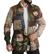 Load image into Gallery viewer, Dolce & Gabbana Patchwork Camouflage Casual Shirt
