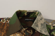 Load image into Gallery viewer, Dolce & Gabbana Patchwork Camouflage Casual Shirt