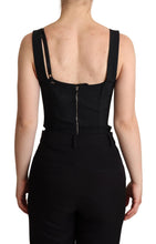 Load image into Gallery viewer, Dolce & Gabbana Elegant Black Lace Bodysuit Corset Dress
