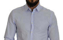 Load image into Gallery viewer, Versace Collection Elegant Light Blue Dress Shirt