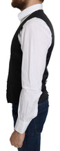Load image into Gallery viewer, Dolce & Gabbana Elegant Blue Silk-Blend Formal Vest