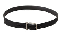 Load image into Gallery viewer, Dolce & Gabbana Elegant Black Leather Designer Belt