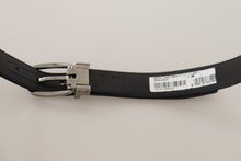 Load image into Gallery viewer, Dolce & Gabbana Elegant Black Leather Designer Belt