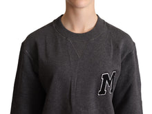 Load image into Gallery viewer, Dolce & Gabbana Chic Gray Embroidered Cotton Sweater