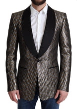 Load image into Gallery viewer, Dolce & Gabbana Multicolor Metallic Jacquard Polyester Blazer Jacket