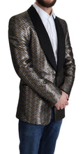 Load image into Gallery viewer, Dolce & Gabbana Multicolor Metallic Jacquard Polyester Blazer Jacket