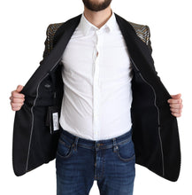 Load image into Gallery viewer, Dolce & Gabbana Multicolor Metallic Jacquard Polyester Blazer Jacket