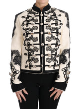 Load image into Gallery viewer, Dolce & Gabbana Elegant Off-White Baroque Jacket