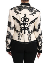 Load image into Gallery viewer, Dolce & Gabbana Elegant Off-White Baroque Jacket