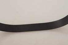 Load image into Gallery viewer, Dolce & Gabbana Elegant Black Leather Belt with Metal Buckle