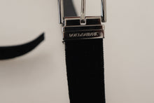 Load image into Gallery viewer, Dolce & Gabbana Sophisticated Velvet Leather Belt