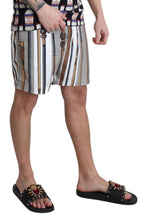 Load image into Gallery viewer, Dolce & Gabbana Elegant White Multicolor Swim Shorts