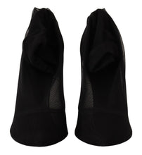 Load image into Gallery viewer, Dolce & Gabbana Elegant Black Stretch Socks Boots