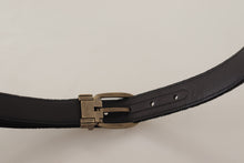 Load image into Gallery viewer, Dolce & Gabbana Elegant Black Leather Designer Belt