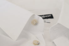Load image into Gallery viewer, Dolce & Gabbana Elegant White Peacock Feather Dress Shirt