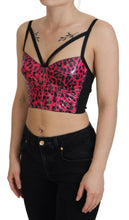 Load image into Gallery viewer, Dolce & Gabbana Leopard Print Bustier Corset Top