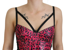 Load image into Gallery viewer, Dolce & Gabbana Leopard Print Bustier Corset Top