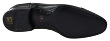 Load image into Gallery viewer, Dolce & Gabbana Elegant Black Leather Formal Derby Shoes