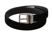 Load image into Gallery viewer, Dolce & Gabbana Elegant Velvet Designer Belt