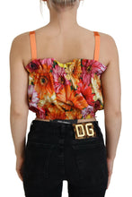 Load image into Gallery viewer, Dolce & Gabbana Floral Elegance Sleeveless Cropped Top