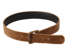 Load image into Gallery viewer, Dolce & Gabbana Elegant Engraved Buckle Leather Belt