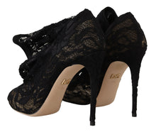 Load image into Gallery viewer, Dolce & Gabbana Elegant Stretch Sock Boots in Black