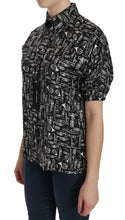 Load image into Gallery viewer, Dolce & Gabbana Elegant Musical Instrument Silk Top