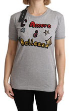 Load image into Gallery viewer, Dolce & Gabbana Sequined Motive Cotton Tee