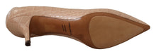 Load image into Gallery viewer, Dolce & Gabbana Elegant Beige Leather Pumps