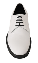 Load image into Gallery viewer, Dolce & Gabbana Elegant White Formal Leather Shoes