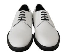 Load image into Gallery viewer, Dolce & Gabbana Elegant White Formal Leather Shoes