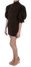 Load image into Gallery viewer, Dolce & Gabbana Chic Brown Corduroy Bodycon Mini Dress